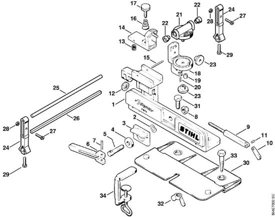 Lima FG2, accessori a richiesta FG 2 FG 2 brand Stihl